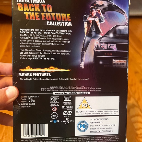 FREE w/purchase! Back To The Future Trilogy DVD Set (UK Edition) - Picture 2 of 6